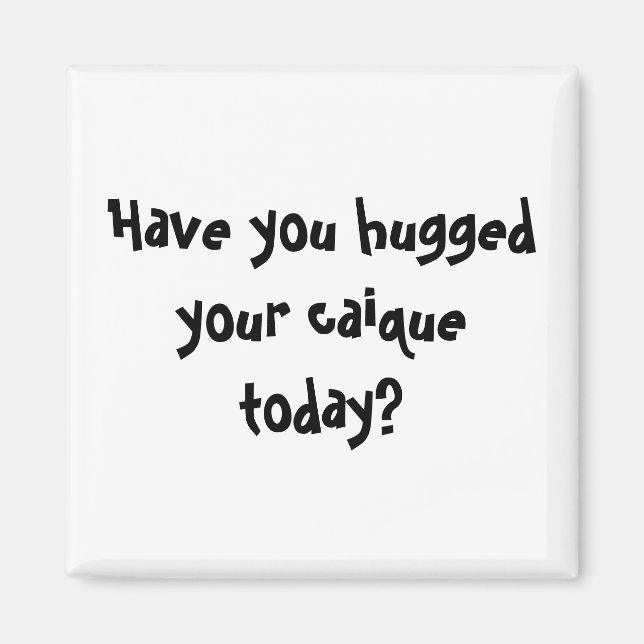 Har du kramat din kaik idag? magnet (Framsidan)