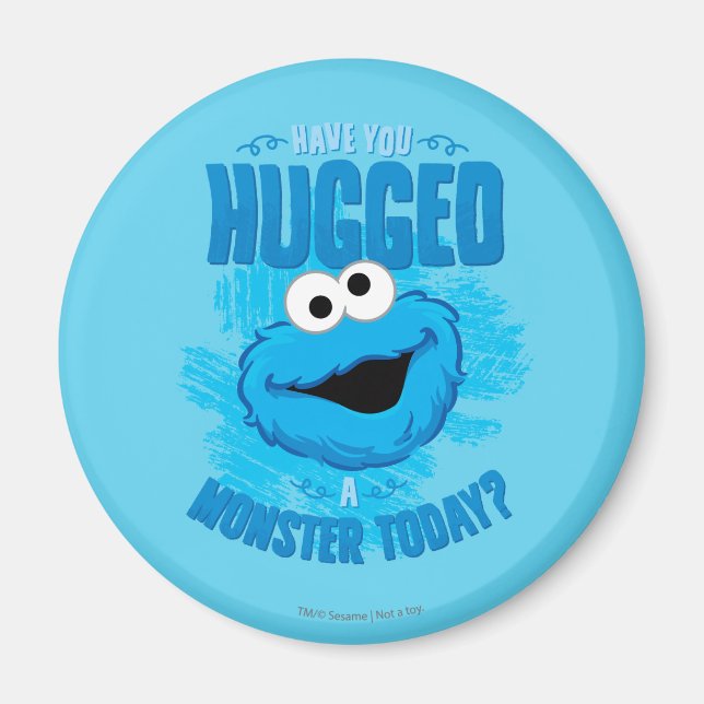 Har du kramat en monster idag magnet (Framsidan)