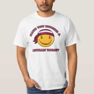 Har du kramat ett lettiskt i dag? tee shirt