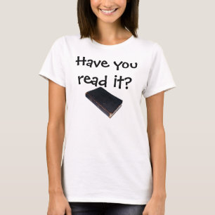 Har du läst det? Det Liv-Ändrar! Scripture Tee