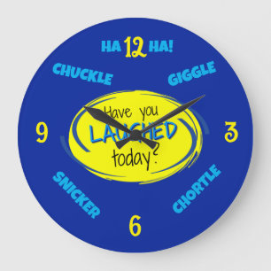 HAR DU LAUGHERAT I DAG CLOCK STOR KLOCKA