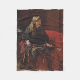 Har du någonsin Döda någon, Far? (av Frank Holl) Fleecefilt