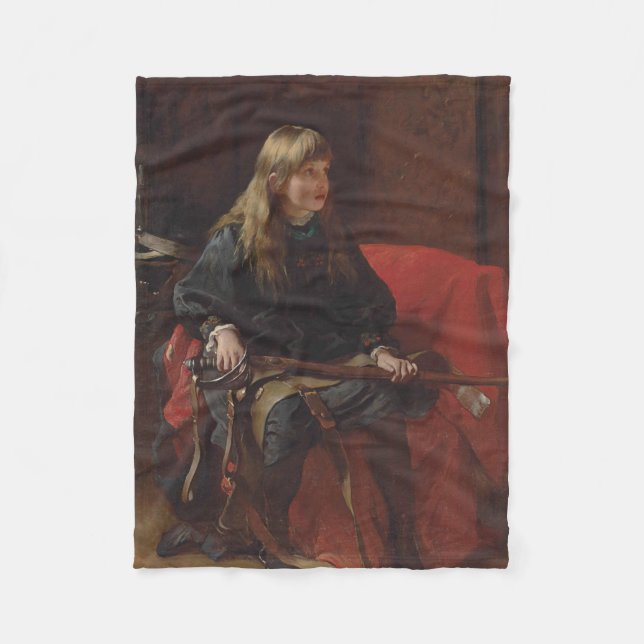 Har du någonsin Döda någon, Far? (av Frank Holl) Fleecefilt (Framsidan)