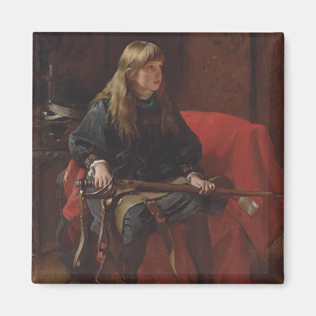 Har du någonsin Döda någon, Far? (av Frank Holl) Magnet (Framsidan)