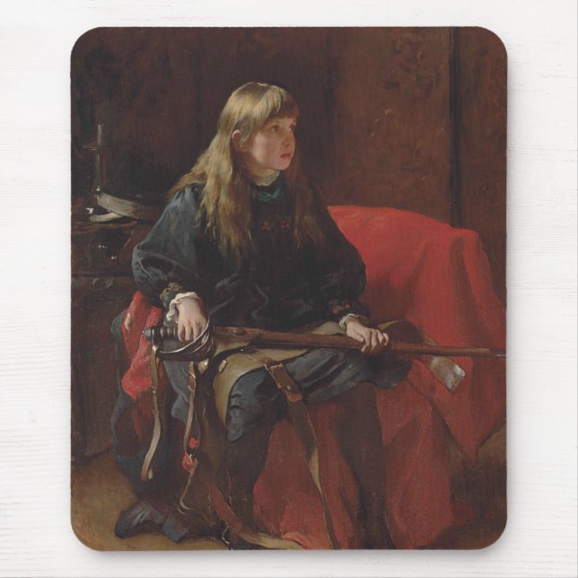 Har du någonsin Döda någon, Far? (av Frank Holl) Musmatta (Framsidan)