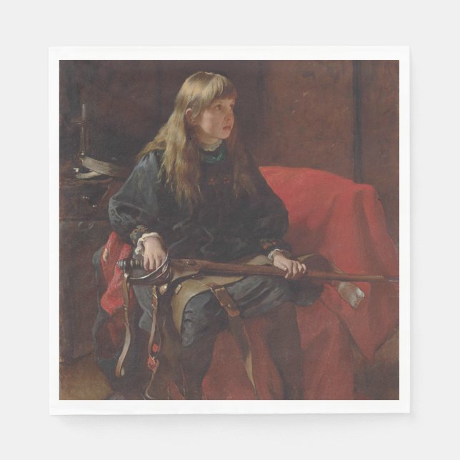 Har du någonsin Döda någon, Far? (av Frank Holl) Pappersservett (Framsidan)