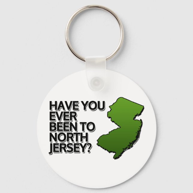 Har du någonsin varit i North Jersey? Nyckelring (Framsida)