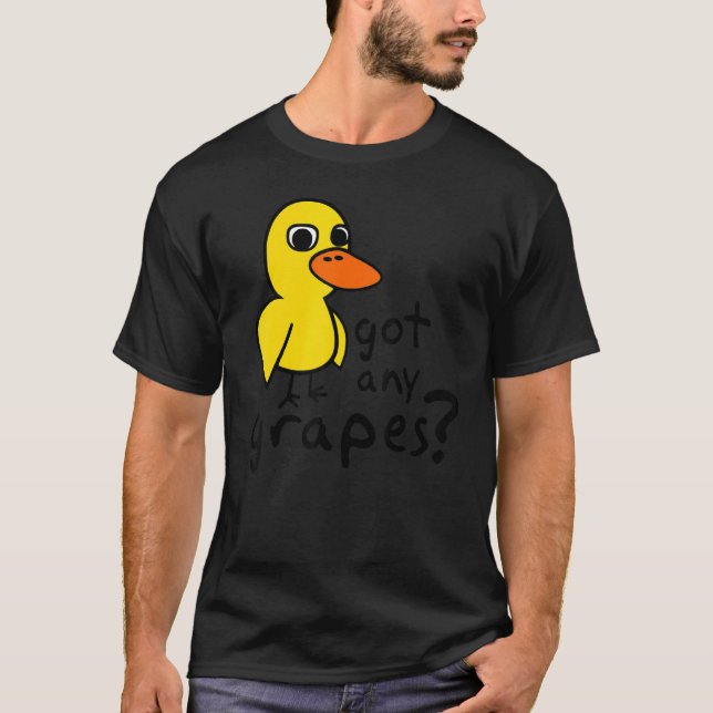 Har du några druvor Ank sång barn t-shirt (Framsida)