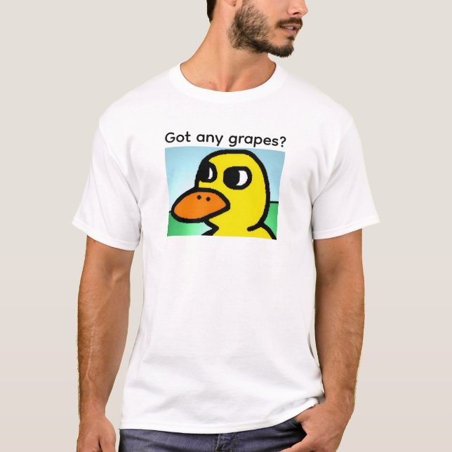 Har du några druvor? t shirt (Framsida)