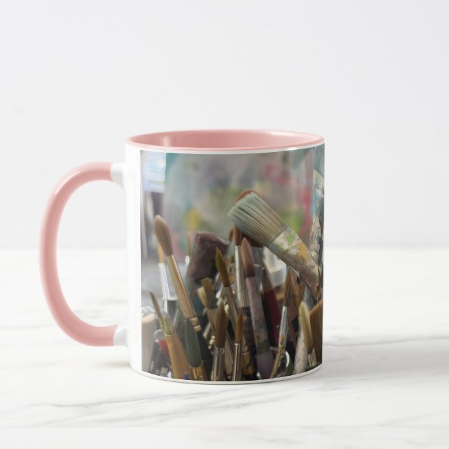 Har du penslar?? mugg (Vänster)