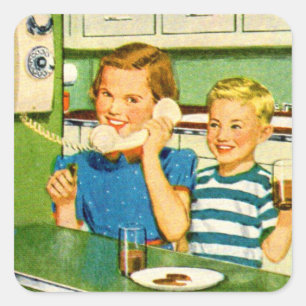 Har du prins Albert i en burk? Fyrkantigt Klistermärke