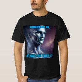 Har du provat AI - Herr Svart T-Shirt