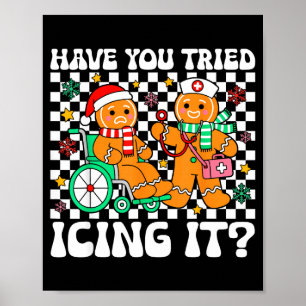 Har du provat att iska det Sjuksköterska i peppark Poster