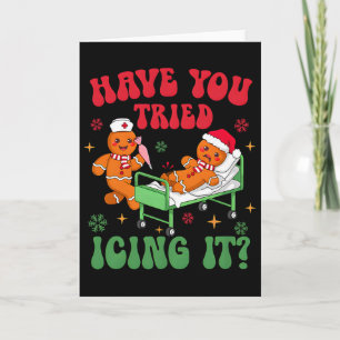 Har du provat Icings Det Julgodis Sjuksköterska Ju Kort