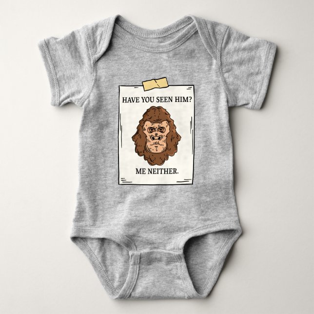 Har du sett Bigfoot mig och inte Cryptozoology? T Shirt (Framsida)