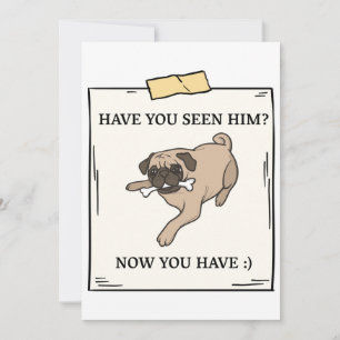 Har du sett Hund nu när du vill ha Pet? Inbjudningar