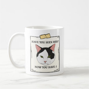 Har du sett katt nu när du vill ha Pet? Kaffemugg