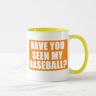 Har du sett min baseball? mugg