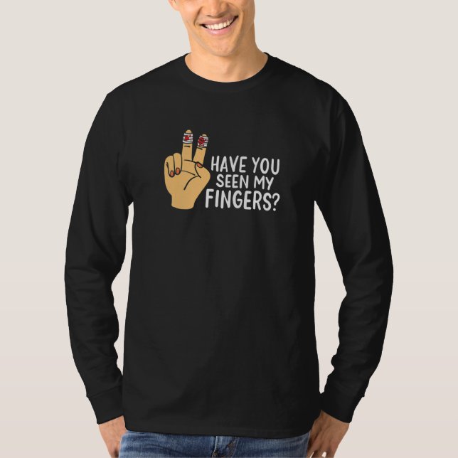 Har du sett min Finger Manar Chainszawa Woodworker T Shirt (Framsida)
