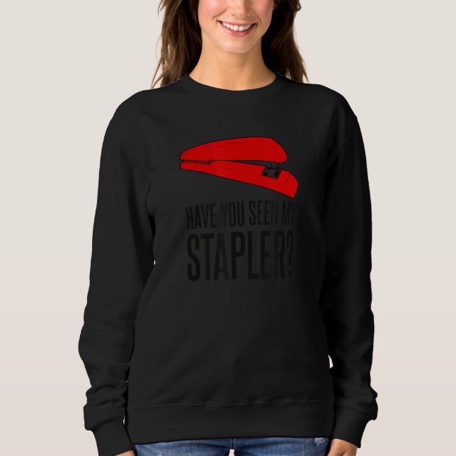 Har du sett min häftleroffert? t shirt (Framsida)