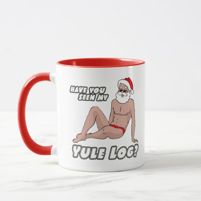 Har du sett min julstock? mugg (Vänster)