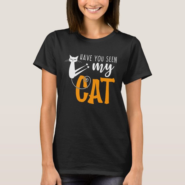 Har Du Sett Min Katt T Shirt (Framsida)