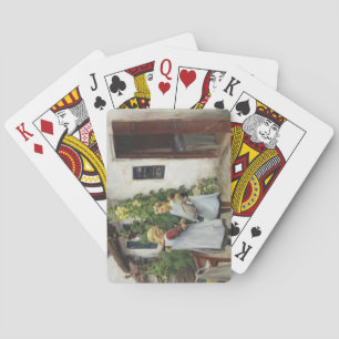 Har du sett min kattunge? (av H.A. Brendekilde) Casinokort