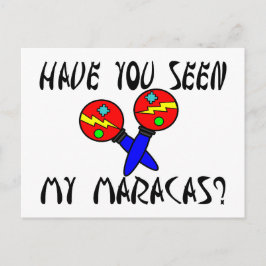 Har du sett min Maracas? Vykort