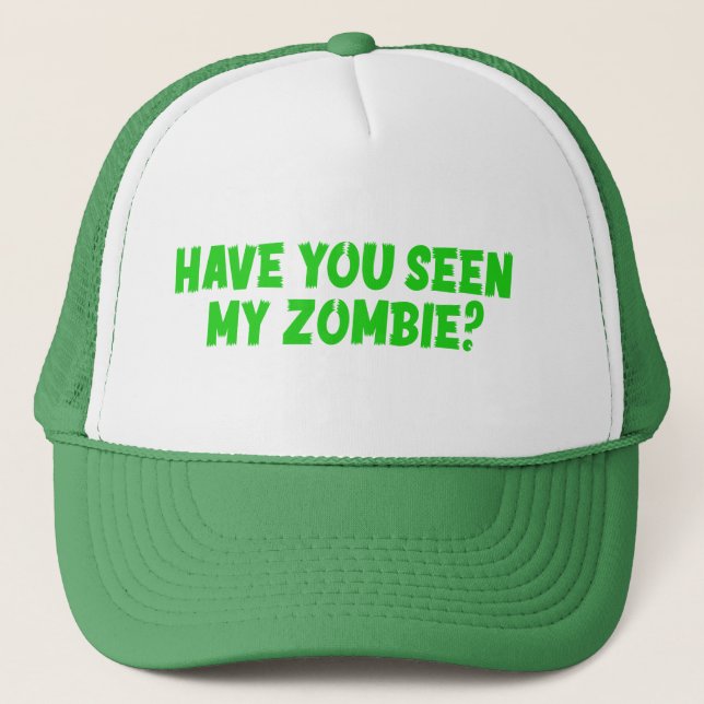Har du sett min Zombie? Keps (Framsida)