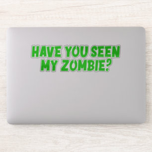 Har du sett min Zombie? Klistermärken