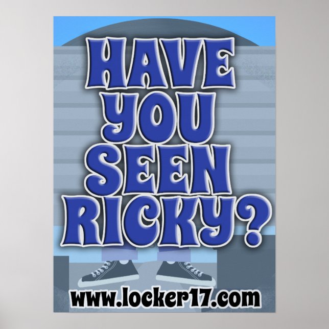 Har du sett Ricky Coola Bok Query Motto? Poster (Framsidan)