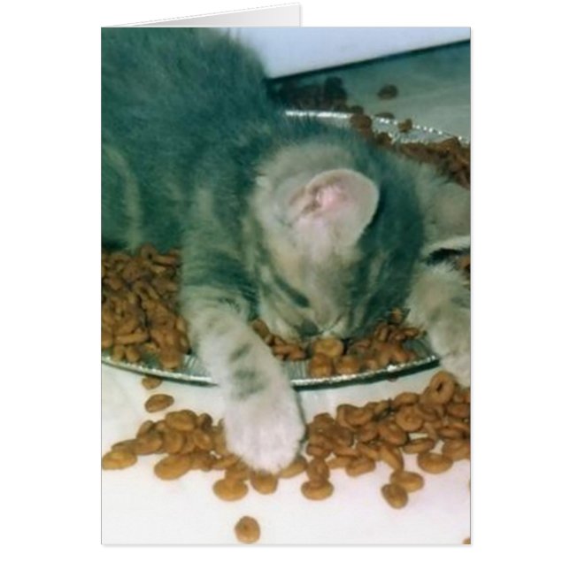 Har du som någonsin vars tröttad denna hälsningskort (Framsidan)