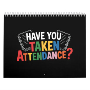 Har du tagit närvarolistan Tillbaka till skolan Kalender