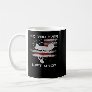 Har du till och med Hiss Bro CH-47 Chinook Helicop Kaffemugg
