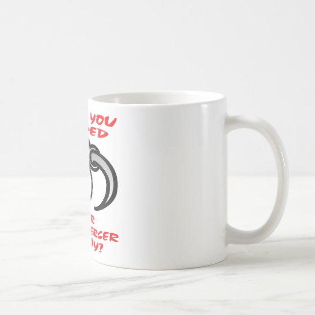 Har du tippat din kropp Piercer idag? Kaffemugg (Höger)