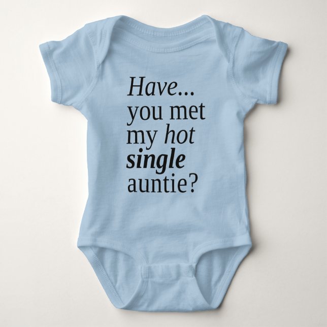 Har du träffat min hett? t-shirt (Framsida)