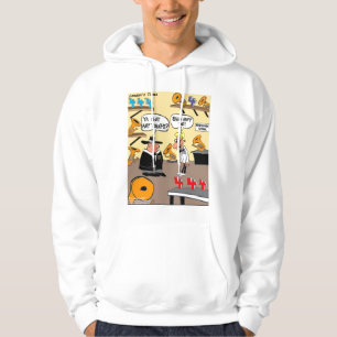 Har du Tuba 4's? Rollig Cartoon Hoodie av Rick Lon