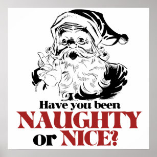 Har du varit Naughty eller Nice? Poster