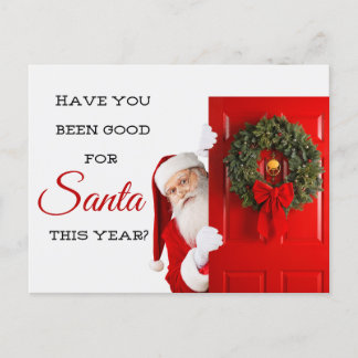 Har du varit snäll? Julvykort Vykort