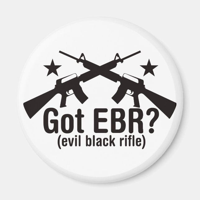 Har EBR? AR15 Magnet (Framsidan)