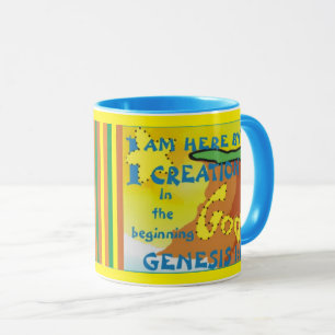 Här efter skapelse (Eng) kaffe Mugg