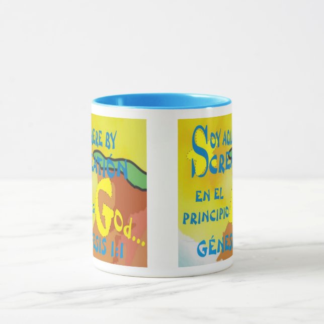 Här efter skapelse (EngESP) kaffe Mugg (Center)