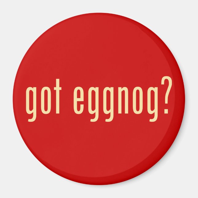 har eggnog? magnet (Framsidan)