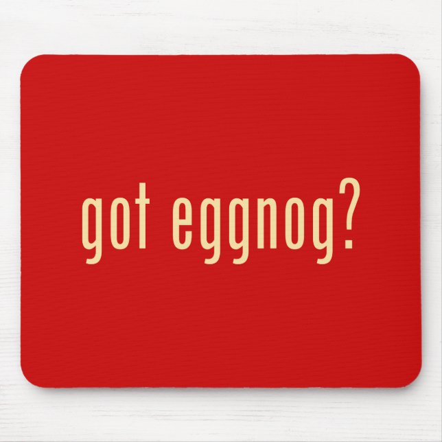 har eggnog? musmatta (Framsidan)