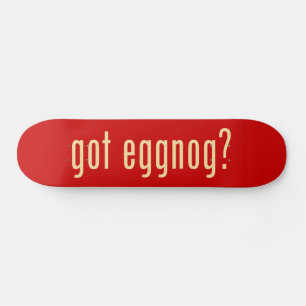 har eggnog? old school skateboard bräda 18 cm