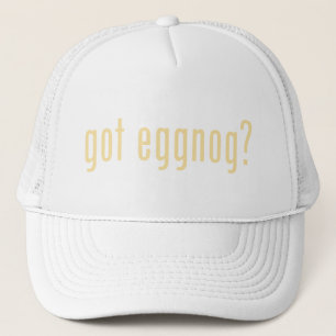 har eggnog? truckerkeps