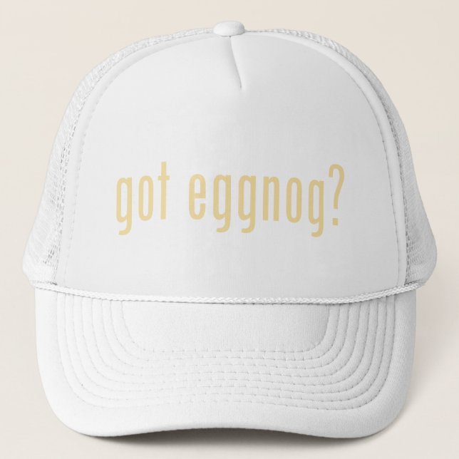har eggnog? truckerkeps (Framsida)