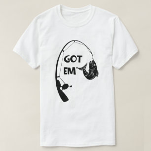 Har Em' Fishing Manar fraktfartyg T Shirt