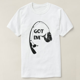 Har Em' Fishing Manar fraktfartyg T Shirt