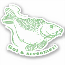 Har en Screamer Funny Carp Fishing Quote